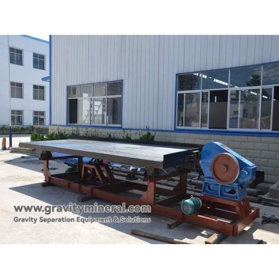 Solutions de séparation par gravité du minerai alluvial d'étain