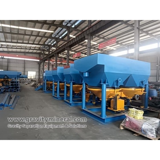 Solutions de séparation par gravité des minerais alluvionnaires de diamant