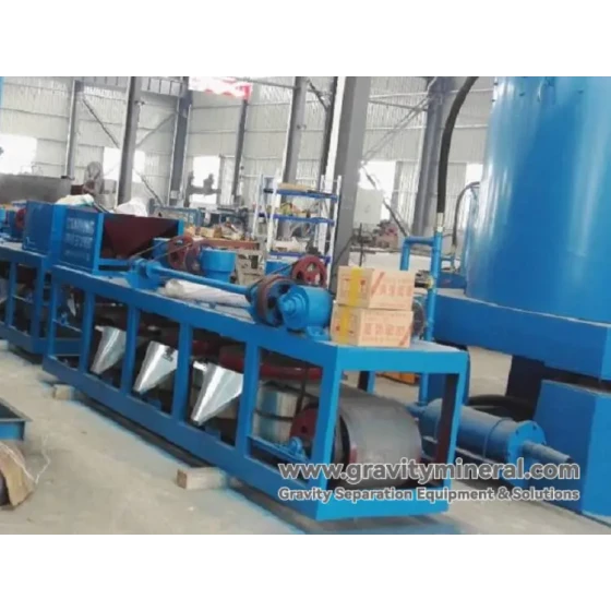 Séparateur magnétique haute intensité à trois disques